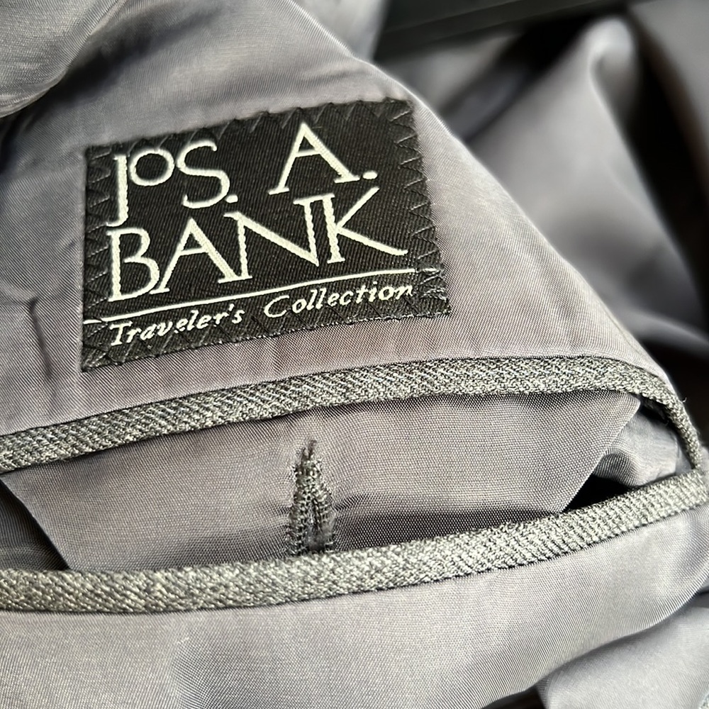 EUC Jos. A. Bank charcoal sport coat 41L - Picture 4 of 5